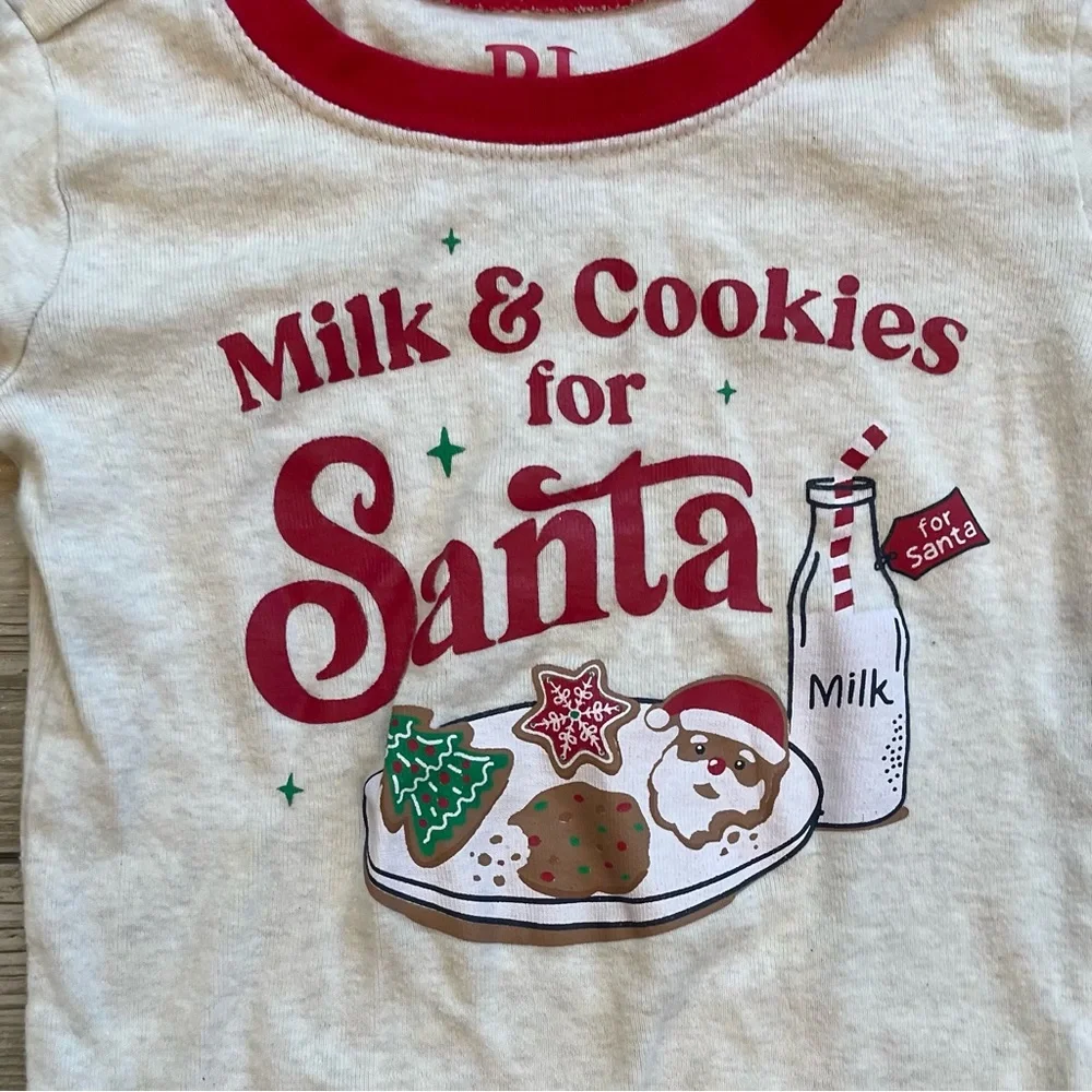 The Children’s Place | Milk And Cookies Snug Fit Cotton Pajamas | Size: 3T